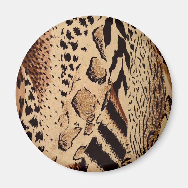Aimant Motif Cheetah (Devant)