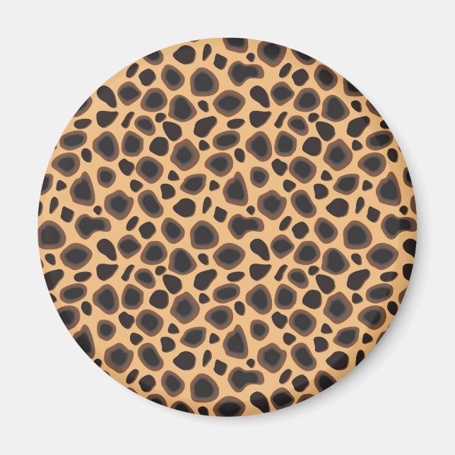 Aimant Motif Cheetah (Devant)