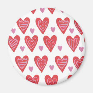 Aimant Motif chic de Valentine