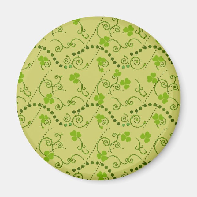 Aimant Motif Clochers et Flèches Vous ajoutez votre texte (Devant)