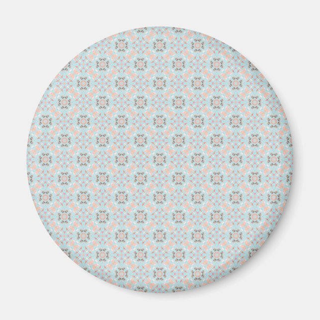 Aimant Motif coquillage sans couture (Devant)