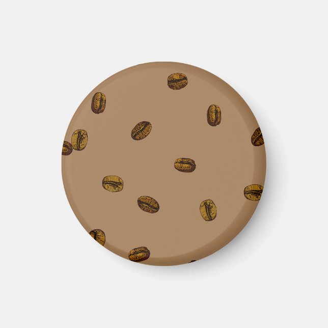 Aimant Motif de café (Devant)