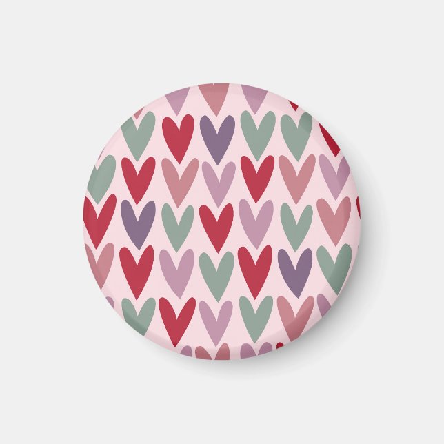 Aimant Motif de coeur 1 (Devant)