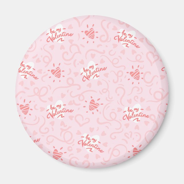 Aimant Motif de coeur 25 (Devant)
