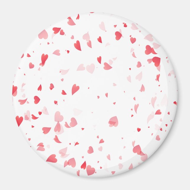 Aimant Motif de coeur 33 (Devant)