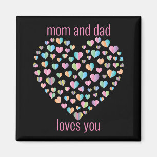 Aimant Motif de coeur coloré mignon