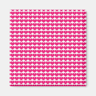 Aimant Motif de coeur rose