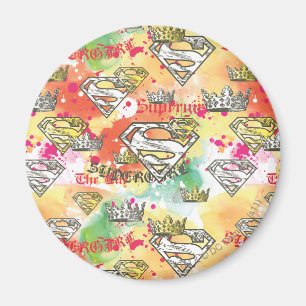 Aimant Motif de couronne de Supergirl