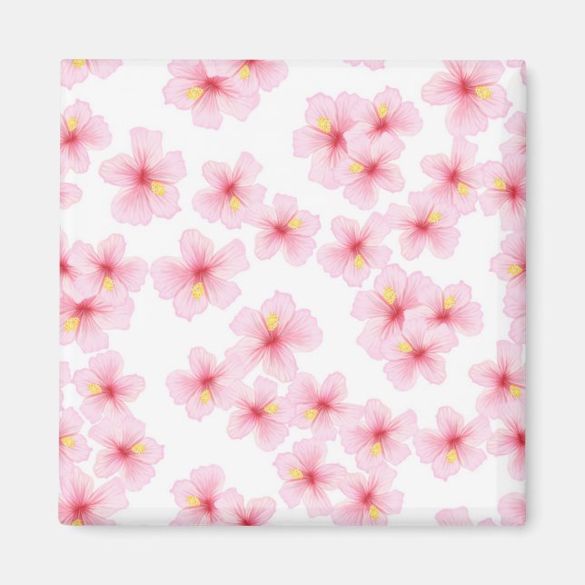 Aimant Motif de fleurs (Devant)