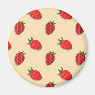 Aimant Motif de fraises pour les fruits à l'été bonnes vi