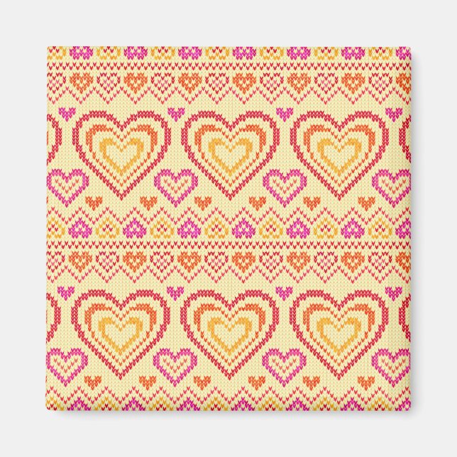 Aimant Motif de la Saint Valentin (Devant)