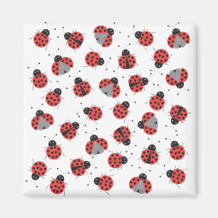 Aimant motif de Ladybugs