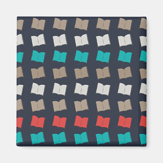 Aimant Motif de livre (Devant)