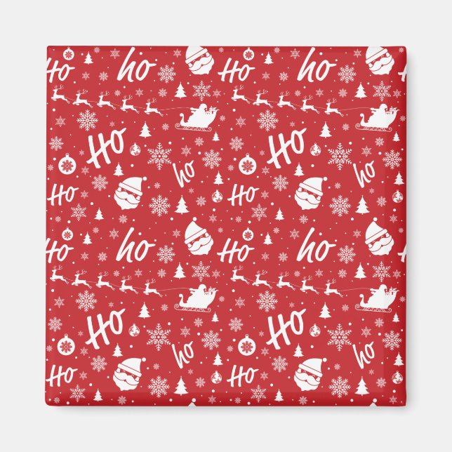 Aimant Motif de Noël (Devant)