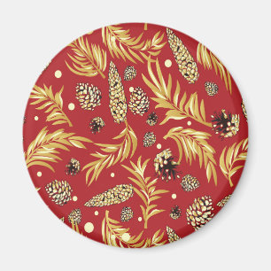 Aimant Motif de Noël, Pine Snow 3