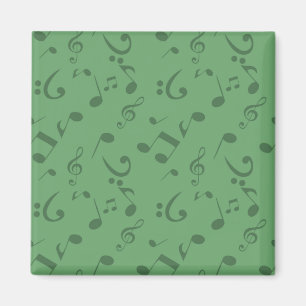 Aimant Motif de notes musicales