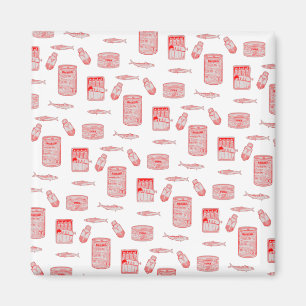 Aimant Motif de poisson à l'étain