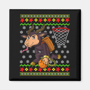 Aimant Motif de pull de Noël laid pour enfants panier de 