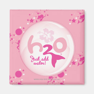 Aimant Motif de sirène rose