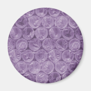 Aimant Motif d'enveloppement de bulle violette