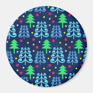 Aimant Motif des arbres de Noël
