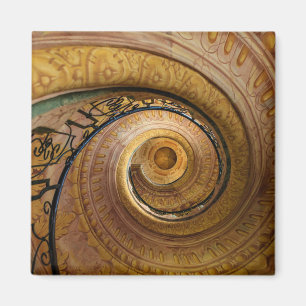 Aimant Motif d'escalier en spirale
