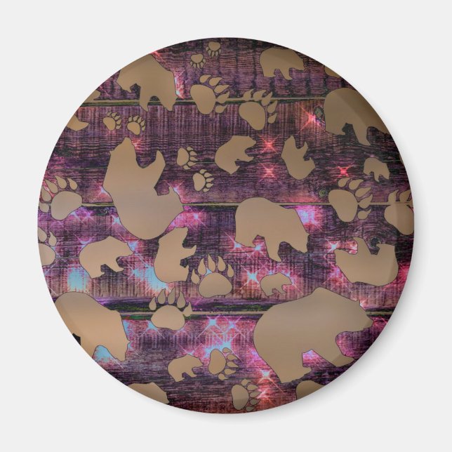 Aimant Motif d'ours (Devant)
