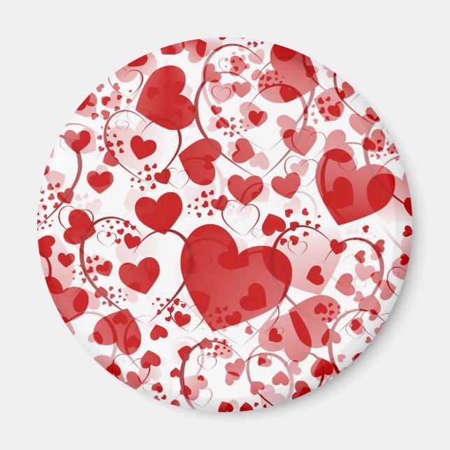 AIMANT MOTIF DU COEUR ART 7 (Devant)