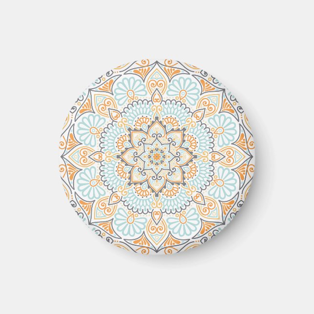 Aimant Motif en carrelage sans couture : décoratif, desig (Devant)