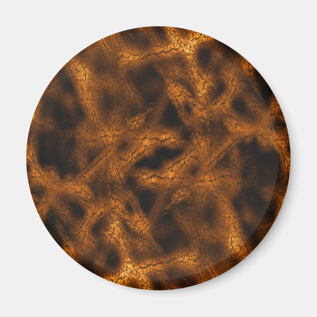 Aimant Motif fantaisie or (Devant)