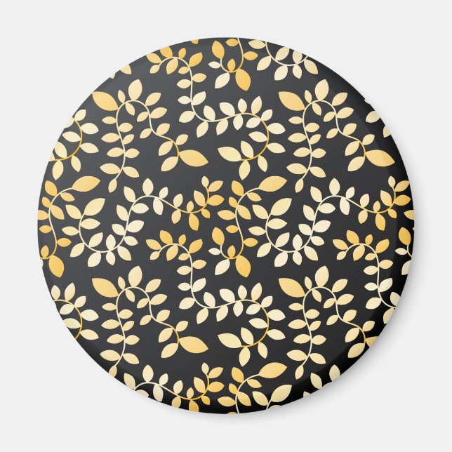 AIMANT MOTIF FEUILLE 5 (Devant)