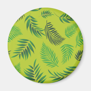 Aimant Motif Feuille tropical 12