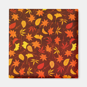 Aimant Motif Feuilles d'automne