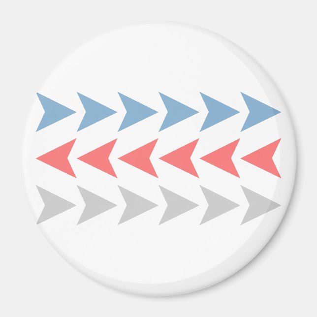 Aimant Motif Flèche (Devant)