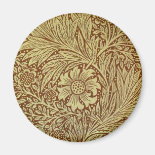 Aimant Motif Fleur Antique Marigold de William Morris