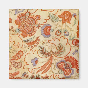 Aimant Motif floral antique Paisley Chintz