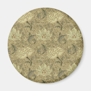 Aimant Motif floral William Morris Windrush : Vintage