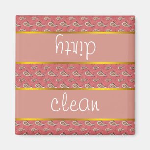 Aimant Motif Foxglove Petal Paisley