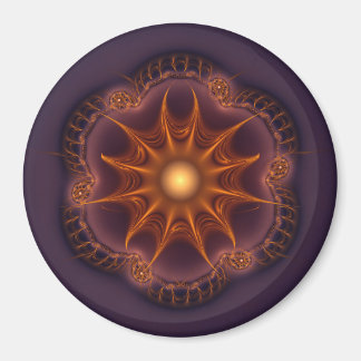 Aimant Motif fractal mystique magique