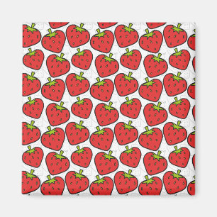 Aimant Motif fruit sans couture Motif de surface de fru