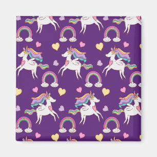 Aimant Motif Funny Unicorn Magique Cheval mignon