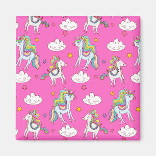 Aimant Motif Funny Unicorn mignonne