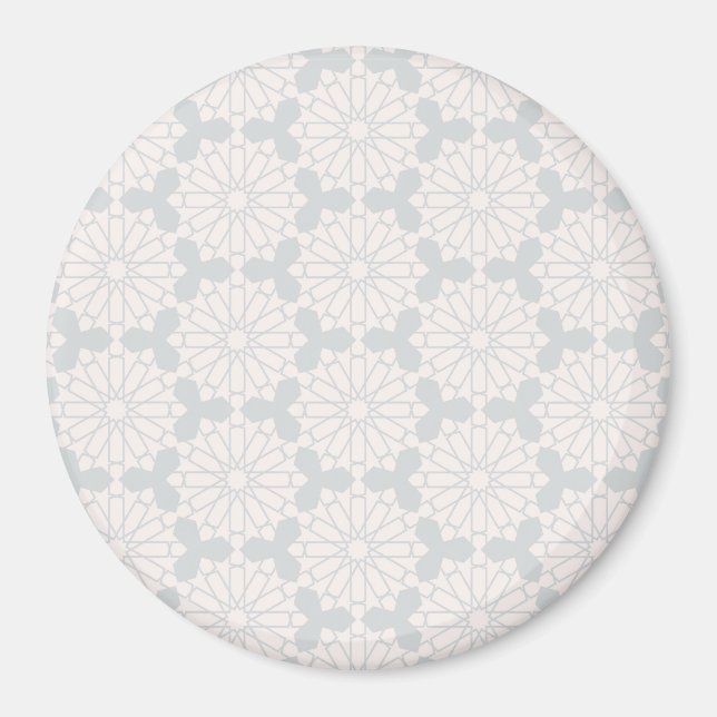 Aimant Motif géométrique islamique (Devant)