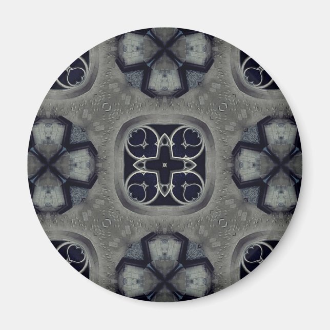 Aimant Motif gothique médiéval détaillé (Devant)