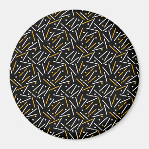 Aimant Motif Lignes 4