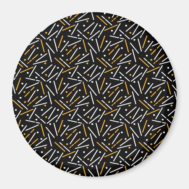 Aimant Motif Lignes 4 (Devant)