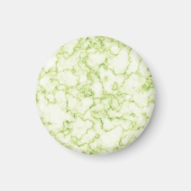 Aimant Motif Marbre Vert (Devant)