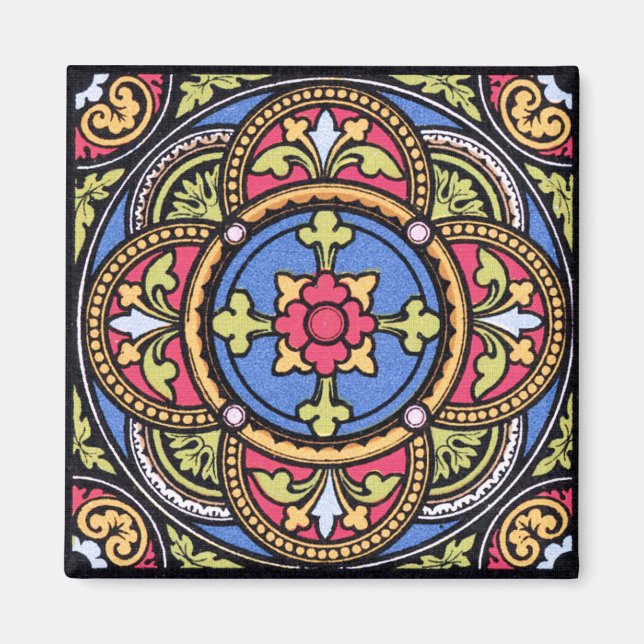 Aimant Motif médiéval (Devant)