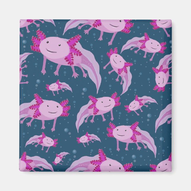 Aimant Motif mexicain de poisson de marche (Devant)