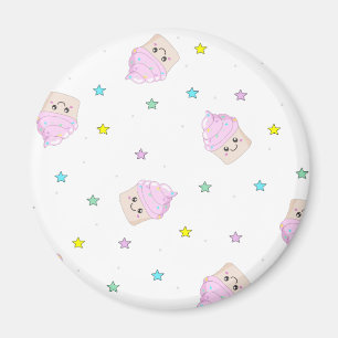 Aimant Motif mignon de petit gâteau